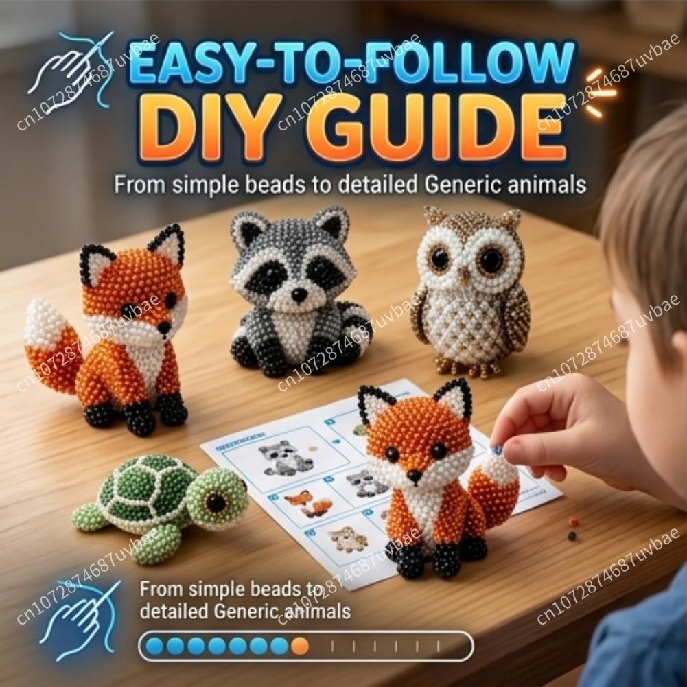 Kit educativo de cuentas de an - Jewelry Making Kit For Kids reseña y precio