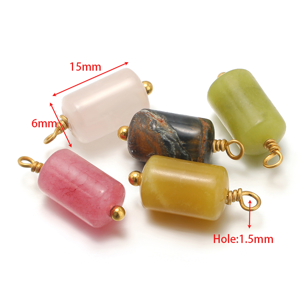10 Uds. De dijes de piedra Nat - Jewelry Making Stones reseña y precio