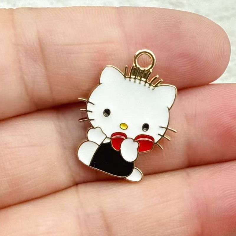 10 piezas de dijes de gato de  - Jewelry Making For Couples reseña y precio