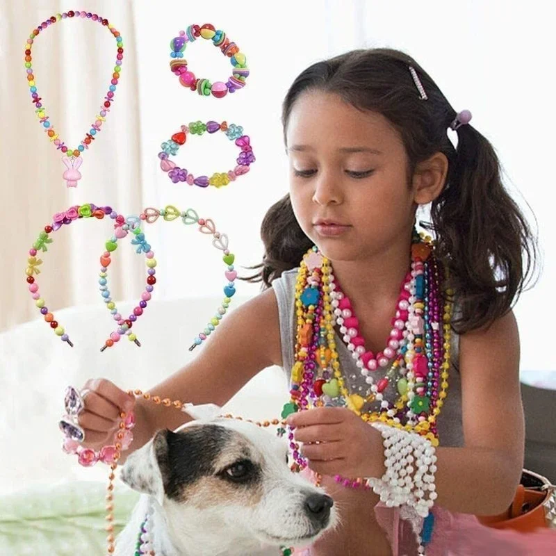 Juego de cuentas DIY para niña - Jewelry Making Kit For Kids reseña y precio